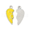 CCB Plastic Enamel Pendants CCB-K009-07P-2