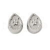 304 Stainless Steel European Beads STAS-D307-03B-P-1