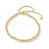 Brass Beaded Bracelets BJEW-JB06335-02-1
