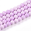 Baking Painted Glass Beads Strands DGLA-N012-10mm-02-1
