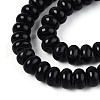 Opaque Spray Painted Glass Beads GLAA-ZX008-8mm-18F-3