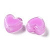 Heart Acrylic Beads TACR-C001-01F-2
