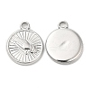 Non-Tarnish 304 Stainless Steel Pendants STAS-L020-006P-1