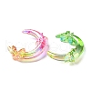 Transparent UV Plating Acrylic Beads X-PACR-D288-27-2