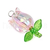 Acrylic Pendants PALLOY-JF03535-02-2