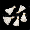 Polycotton(Polyester Cotton) Tassel Pendant Decorations FIND-S281-32-1