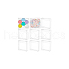 Rectangle PVC Storage Gift Boxes CON-WH0095-103B-7