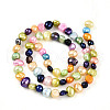 Natural Cultured Freshwater Pearl Beads Strands PEAR-N014-04J-3