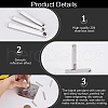   15Pcs 3 Styles 304 Stainless Steel Polished Pendant FIND-PH0020-86-4