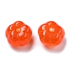 Autumn Theme Transparent Glass Beads GLAA-P049-A06-2