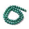 Natural Green Onyx Agate(Dyed & Heated) Beads Strands G-K393-A03-8mm-3