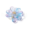 Transparent Glass Pendants PALLOY-MZ00723-04-3