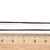 Brass Round Snake Chain Necklace Making KK-F763-07R-3