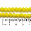 Opaque Glass Beads Stands EGLA-A035-P6mm-D04-5