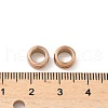 Ion Plating(IP) 304 Stainless Steel Grooved Beads STAS-WH0055-04RG-2
