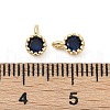 Brass Pave Cubic Zirconia Pendants KK-H204-03KCG-02-3