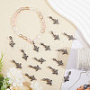 CHGCRAFT 36Pcs Alloy European Dangle Charms MPDL-CA0001-06B-5