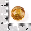Handmade Silver Foil Glass Beads SLF15mmY-04-3