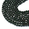 Synthetic Green Goldstone Beads Strands G-A260-A17-01-3