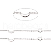 Tarnish Resistant 3.28 Feet 304 Stainless Steel Cable Chains X-CHS-F015-16P-2