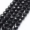 Natural Black Onyx Beads Strands G-E469-07-12mm-1
