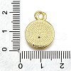 Rack Plating Brass Micro Pave Cubic Zirconia Pendants X-KK-K401-80G-3