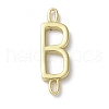 Rack Plating Brass Connector Charms KK-P245-07G-B-1