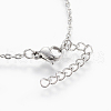 304 Stainless Steel Anklets AJEW-H013-02P-3