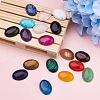 Fashewelry 36Pcs 18 Style Natural & Synthetic Gemstone Cabochons G-FW0001-07-13