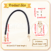 WADORN 5 Sets 5 Colors PU Leather Braided Bag Straps FIND-WR0010-74-2