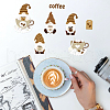 Coffee Theme Carbon Steel Cutting Dies Stencils DIY-WH0309-1214-2