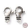 925 Thailand Sterling Silver Lobster Claw Clasps STER-D003-11AS-3