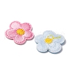 Polyester Embroidery Cloth Iron On/Sew On Patches DIY-U009-01-2
