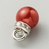 ABS Plastic Imitation Pearl Charms KY-TAC0011-03P-04-2