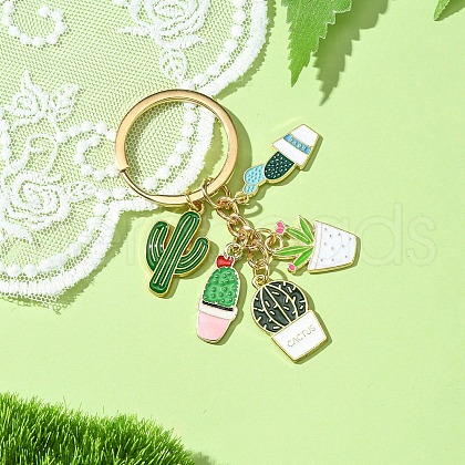Alloy Enamel Keychain KEYC-YW00073-03-1