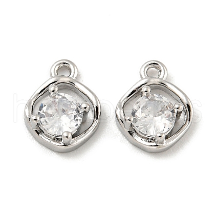 Brass Glass Pendants KK-L211-014P-01-1