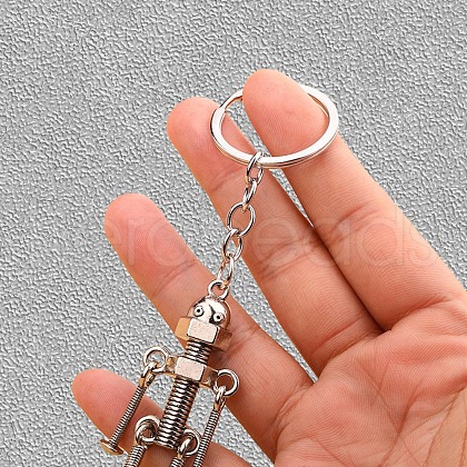 Zinc Alloy Keychains PW-WG02369-01-1