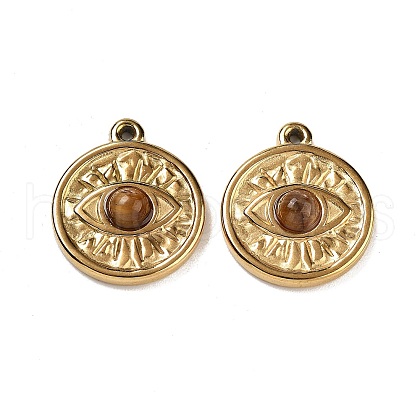 Ion Plating(IP) 304 Stainless Steel Pendants STAS-U014-04D-G-1