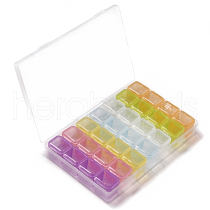 Rectangle Plastic Organizer Storage Boxes PW-WG7E300-02-1