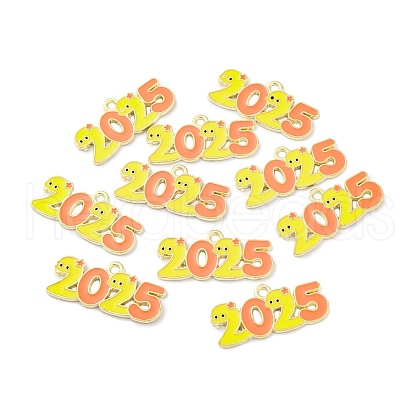 Alloy Enamel Pendants ENAM-P256-01A-G01-1