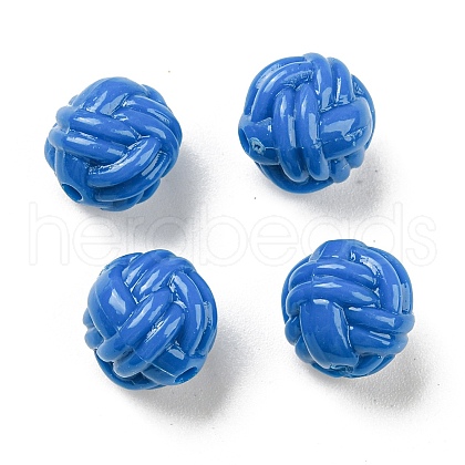 Opaque Acrylic Beads OACR-B013-13B-1