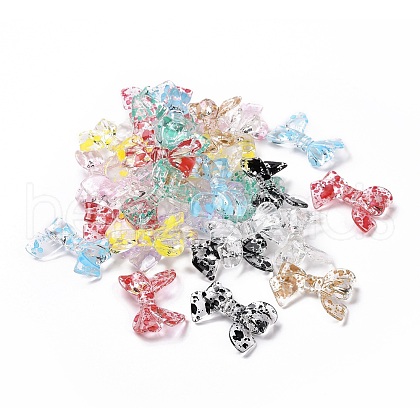 Transparent Acrylic Beads OACR-P011-01B-1