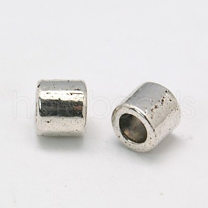 Tibetan Style Alloy Spacer Beads TIBEB-S039-029AS-NR-1