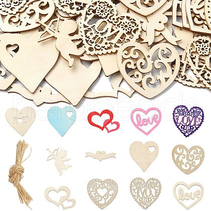 Wood Pendants WOOD-CJC0019-08-1