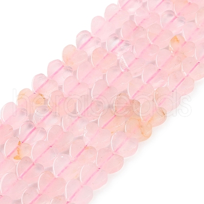 Natural Rose Quartz Beads Strands G-M403-A06-02-1