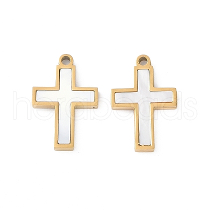 Ion Plating(IP) 304 Stainless Steel Pendants STAS-S136-02G-01-1