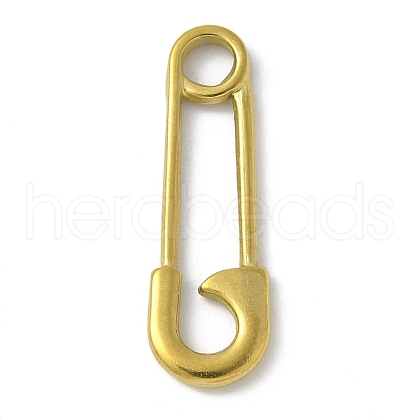 304 Stainless Steel Pendants STAS-L277-08G-1