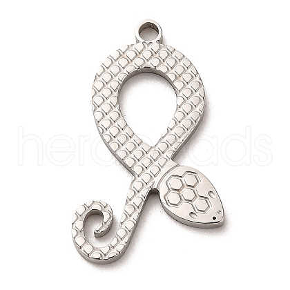 Non-Tarnish 304 Stainless Steel Pendants STAS-E199-11P-1