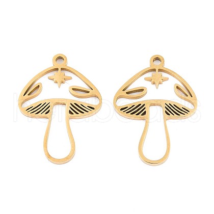 304 Stainless Steel Pendants STAS-N108-45G-1