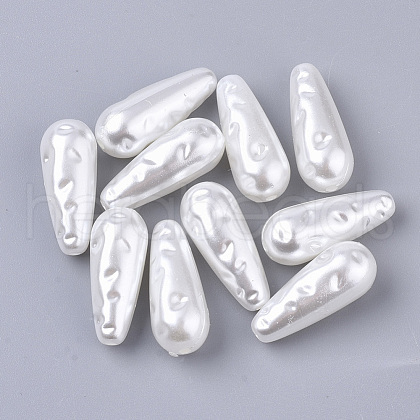 ABS Plastic Imitation Pearl Beads OACR-T022-07-1